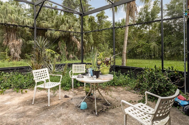 712 Divot Ln, Poinciana, FL 34759 - view of sunroom / solarium