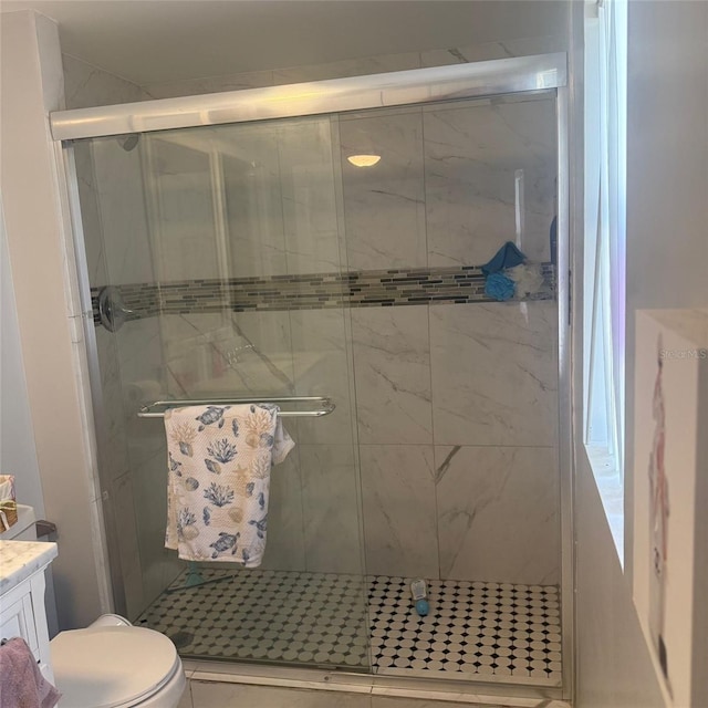 10004 Ethel St, Gibsonton, FL 33534 - full bath with vanity and a stall shower