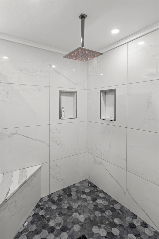 900 Oak Hollow Pl, Brandon, FL 33510 - full bath featuring a tile shower
