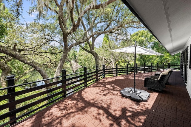 900 Oak Hollow Pl, Brandon, FL 33510 - view of wooden deck