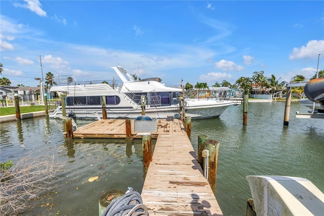 557 Crystal Dr, Madeira Beach, FL 33708 - dock featuring a water view