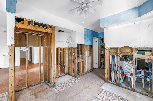 557 Crystal Dr, Madeira Beach, FL 33708 - misc room featuring ceiling fan