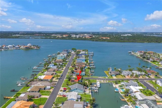 557 Crystal Dr, Madeira Beach, FL 33708 - aerial view of a nearby body of water