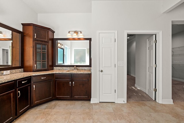 1304 Lorea Ln, Brandon, FL 33511 - bathroom featuring vanity and a spacious closet