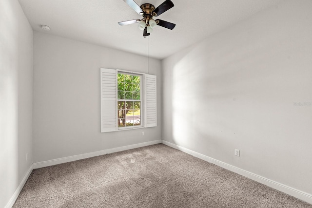 1304 Lorea Ln, Brandon, FL 33511 - carpeted spare room featuring ceiling fan and a smoke detector