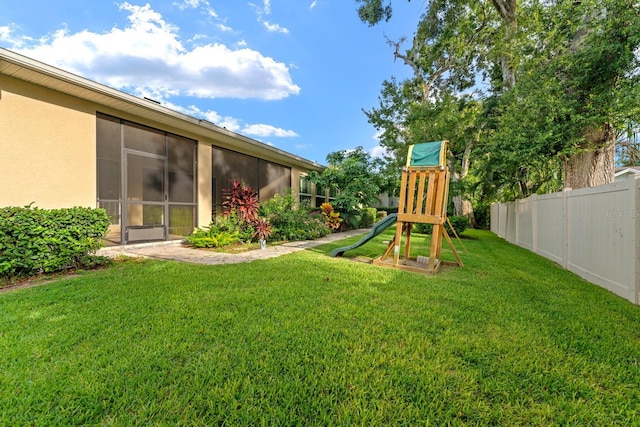 1304 Lorea Ln, Brandon, FL 33511 - view of yard featuring a playground
