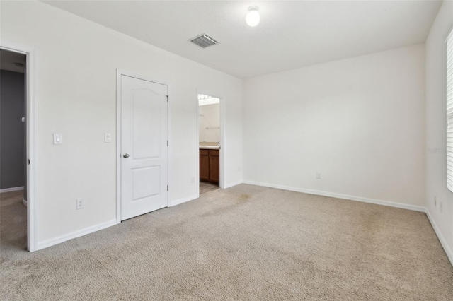 10409 Orchid Mist Ct, Riverview, FL 33578 - unfurnished bedroom with light carpet and ensuite bathroom