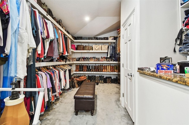 1020 Charles St, Clearwater, FL 33755 - spacious closet with lofted ceiling