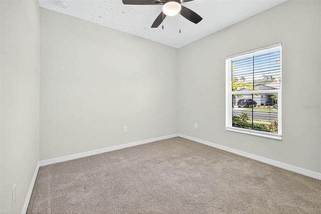 5413 Badini Way, Palmetto, FL 34221 - carpeted empty room featuring ceiling fan and a smoke detector