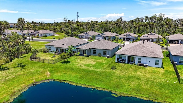 5413 Badini Way, Palmetto, FL 34221 - aerial perspective of suburban area featuring a large body of water