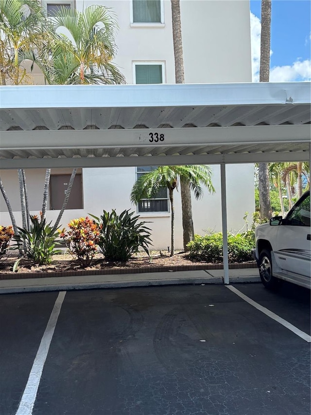 7401 Bay Island Dr S Unit 338, South Pasadena, FL 33707 - view of covered parking lot