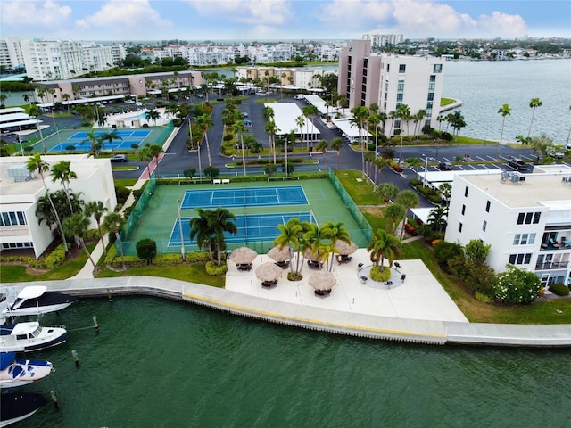 7401 Bay Island Dr S Unit 338, South Pasadena, FL 33707 - bird's eye view of a large body of water