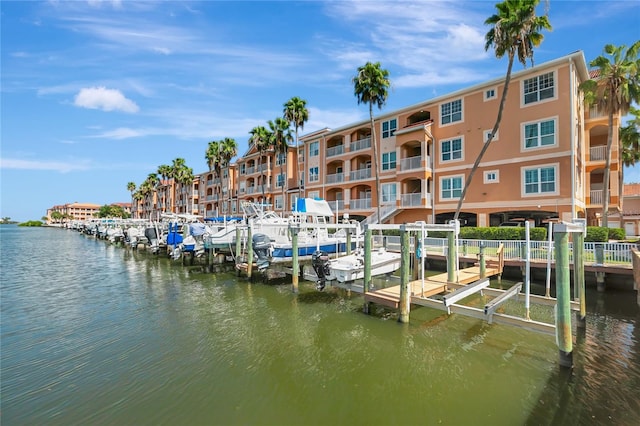 5000 Culbreath Key Way Unit 8-106, Tampa, FL 33611 - dock featuring a water view and boat lift