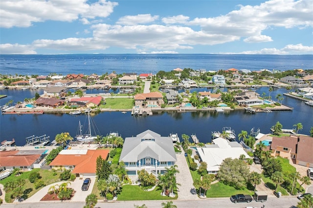 5521 Windward Way, New Port Richey, FL 34652 - aerial view of residential area with a nearby body of water