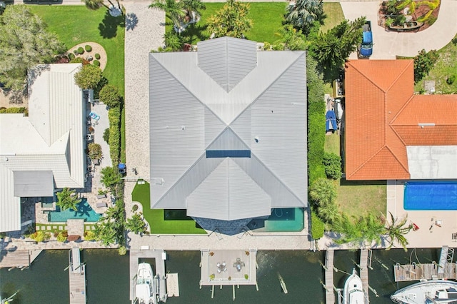5521 Windward Way, New Port Richey, FL 34652 - bird's eye view of a nearby body of water
