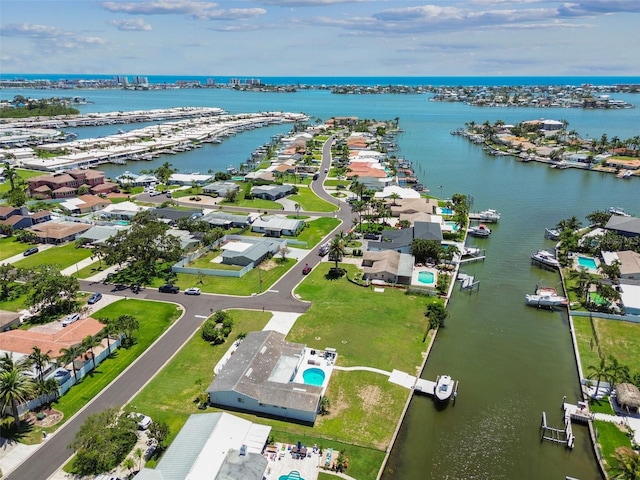 11599 Grove St, Seminole, FL 33772 - aerial view of residential area with a nearby body of water