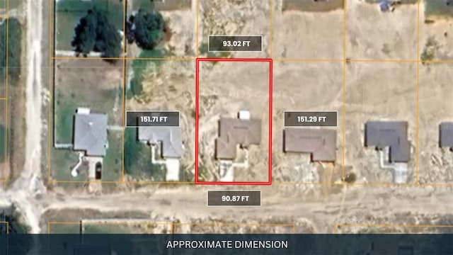 4251 E Walker St, Inverness, FL 34453 - aerial view of property's location