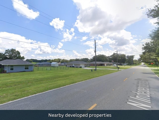 4251 E Walker St, Inverness, FL 34453 - view of asphalt street
