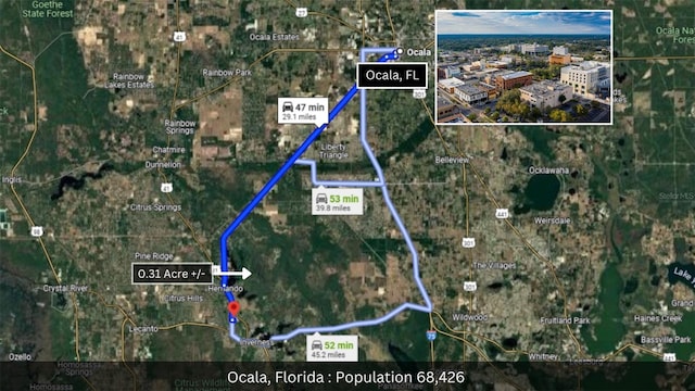 4251 E Walker St, Inverness, FL 34453 - map / location