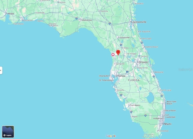 4251 E Walker St, Inverness, FL 34453 - map of property location