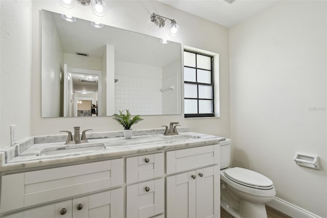 2004 Varner Cir, Winter Haven, FL 33884 - full bath with double vanity and a shower