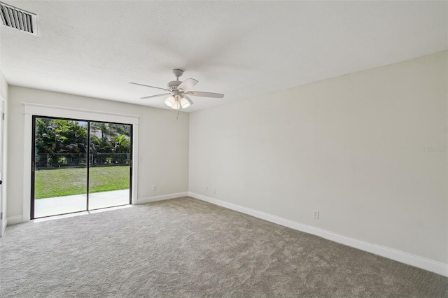 2004 Varner Cir, Winter Haven, FL 33884 - carpeted empty room with ceiling fan and baseboards