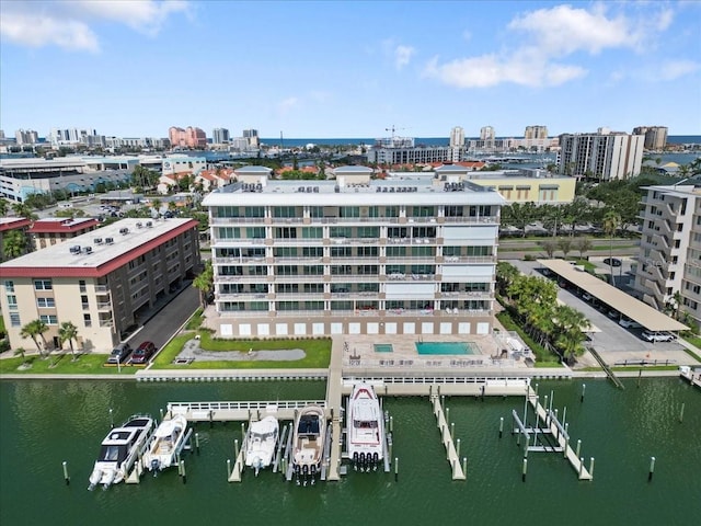 125 Island Way Unit 403, Clearwater, FL 33767 - view of urban area with a large body of water