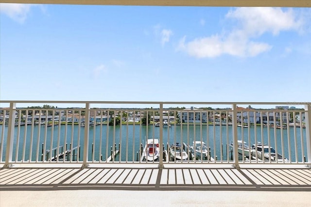 125 Island Way Unit 403, Clearwater, FL 33767 - balcony with a water view