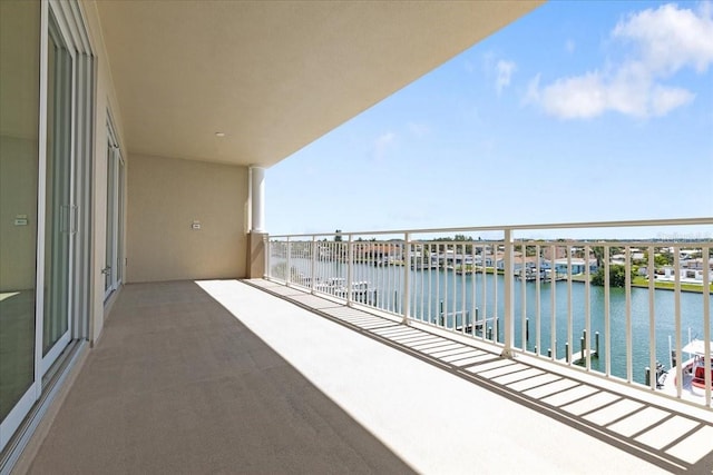 125 Island Way Unit 403, Clearwater, FL 33767 - balcony with a water view