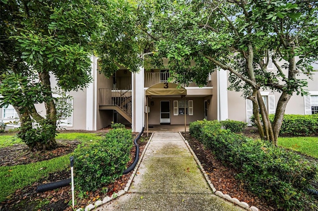 5265 E Bay Dr Unit 313, Clearwater, FL 33764 - view of building exterior with stairway