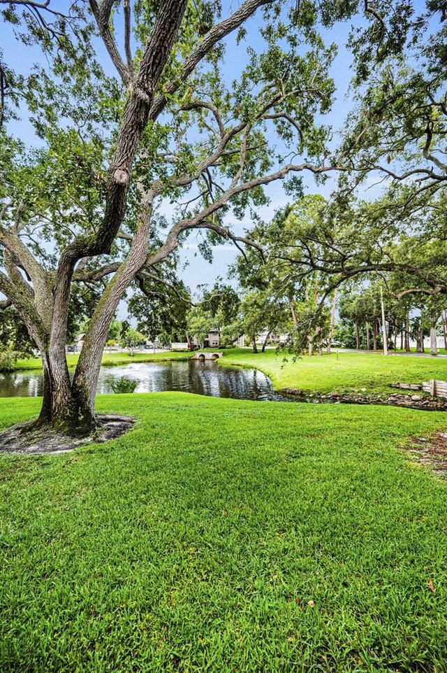 5265 E Bay Dr Unit 313, Clearwater, FL 33764 - view of green lawn with a water view
