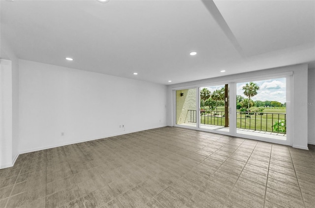 3021 Countryside Blvd Unit 28A, Clearwater, FL 33761 - unfurnished room featuring recessed lighting and baseboards
