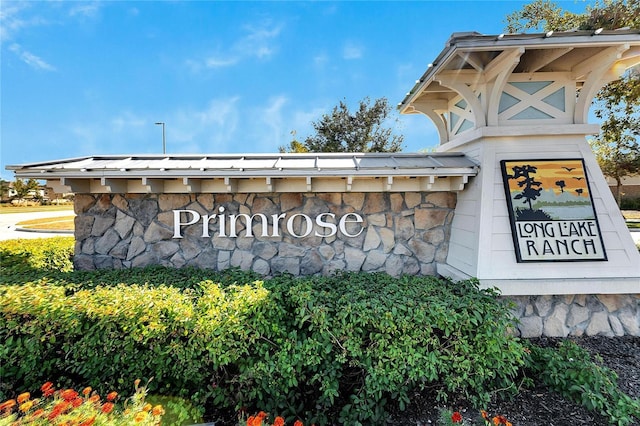 1192 Multiflora Loop, Lutz, FL 33558 - view of community / neighborhood sign