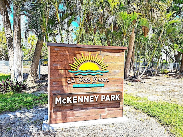 450 82nd Ave, St Pete Beach, FL 33706 - view of community sign