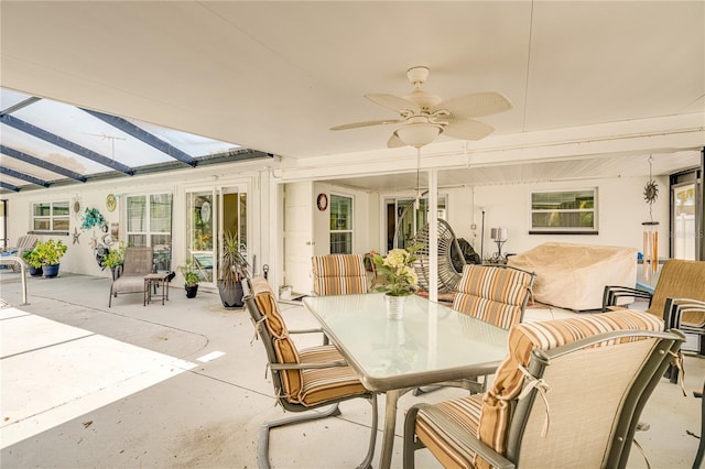 1954 Arvis Cir W, Clearwater, FL 33764 - sunroom featuring healthy amount of natural light