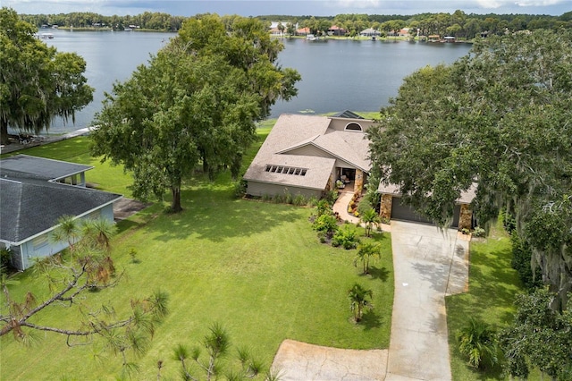 3539 Lake Padgett Dr, Land O Lakes, FL 34639 - aerial view of property and surrounding area with a large body of water