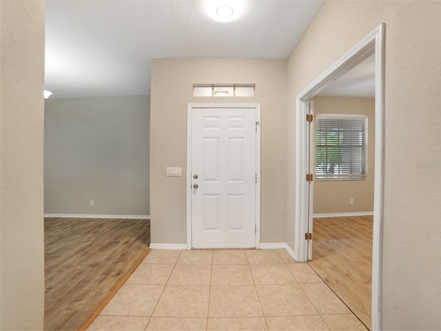 11212 Laurel Brook Ct, Riverview, FL 33569 - entryway featuring light wood-style floors and baseboards