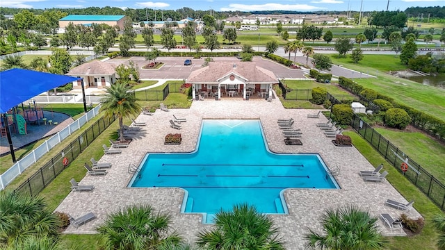 35428 Crescent Creek Dr, Zephyrhills, FL 33541 - view of community pool