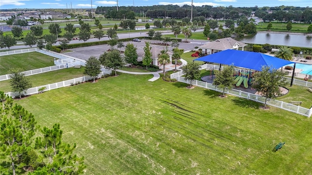35428 Crescent Creek Dr, Zephyrhills, FL 33541 - aerial view of a nearby body of water