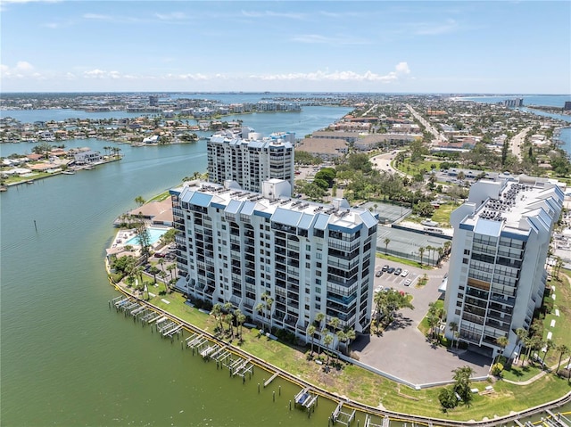9495 Blind Pass Rd Unit 1103, St Pete Beach, FL 33706 - drone / aerial view of a nearby body of water