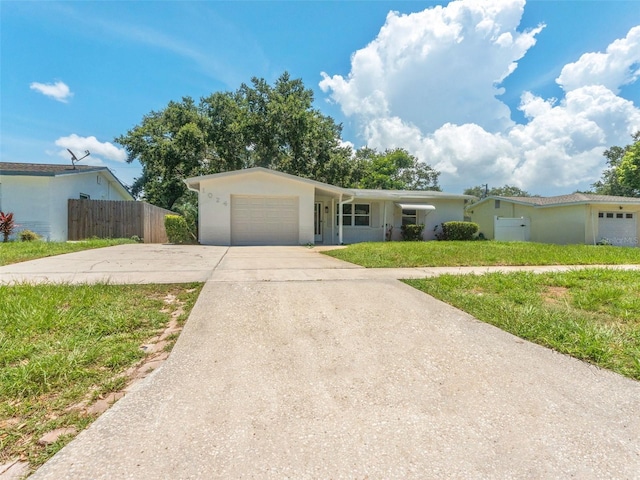1024 San Marco Dr, Largo, FL 33770 - ranch-style home featuring driveway, a garage, and stucco siding