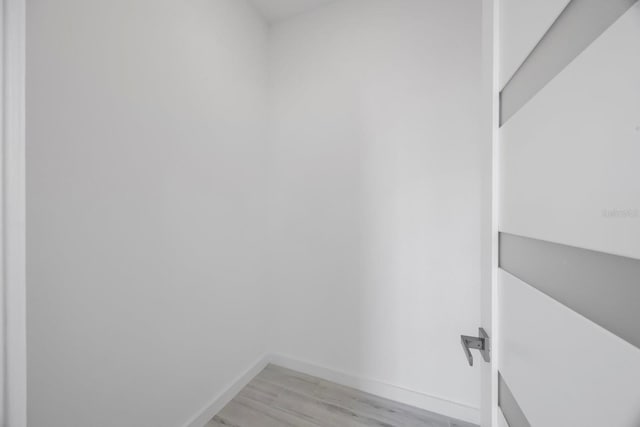 18077 3rd St E, Redington Shores, FL 33708 - walk in closet with light wood-style flooring