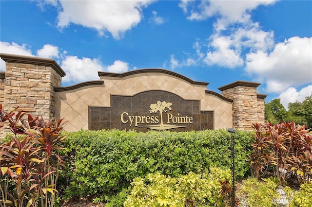 1037 Cypress Pointe Blvd, Davenport, FL 33896 - view of community / neighborhood sign