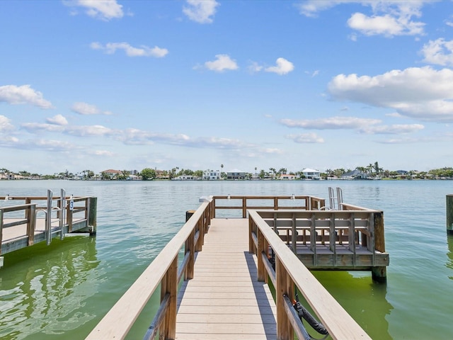 10265 Gulf Blvd Unit A107, Saint Petersburg, FL 33706 - dock area featuring a water view