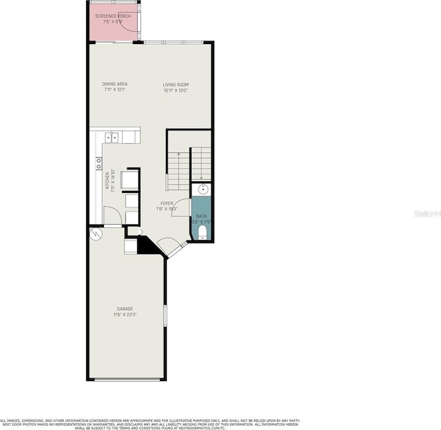 8118 Stone Path Way, Tampa, FL 33647 - view of home floor plan