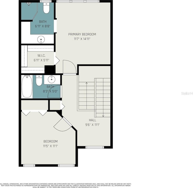 8118 Stone Path Way, Tampa, FL 33647 - view of property floor plan