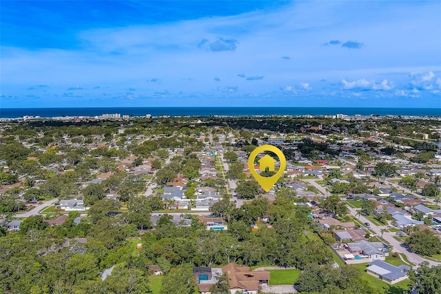13425 San Rafael Dr, Largo, FL 33774 - aerial view of property's location with nearby suburban area and a large body of water