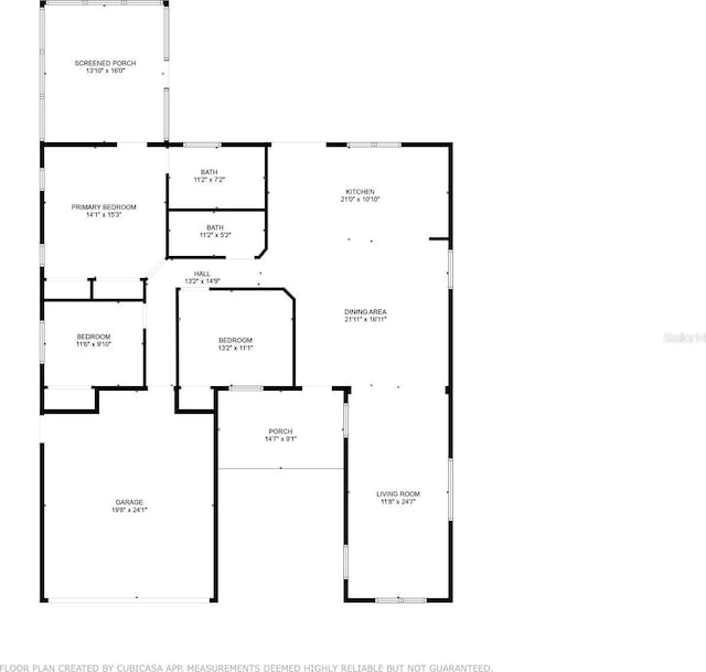 13425 San Rafael Dr, Largo, FL 33774 - view of property floor plan