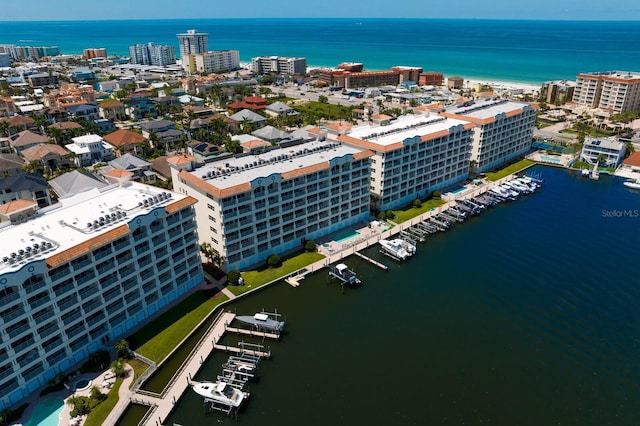 17735 Gulf Blvd Unit 502, Redington Shores, FL 33708 - view of urban area featuring a large body of water