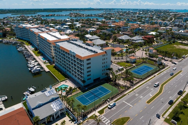 17735 Gulf Blvd Unit 502, Redington Shores, FL 33708 - bird's eye view of a nearby body of water